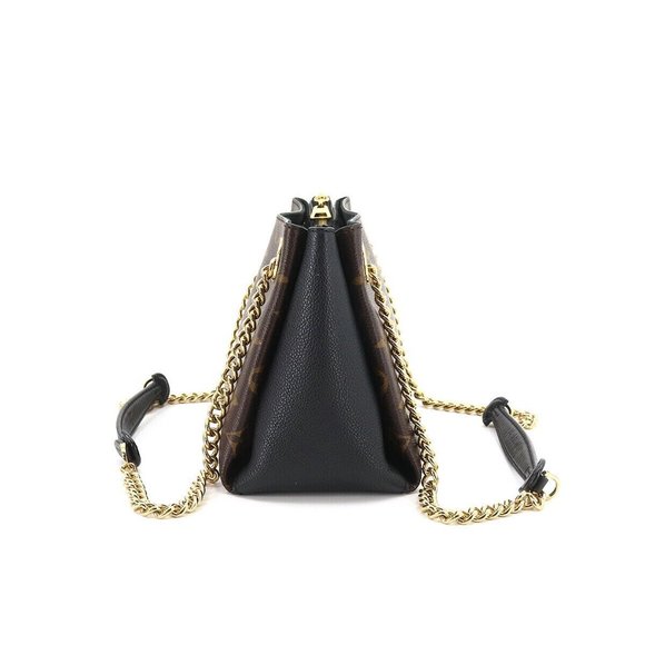 Surene BB Monogram Canvas Black Chain Shoulder Bag - Picture 3 of 9